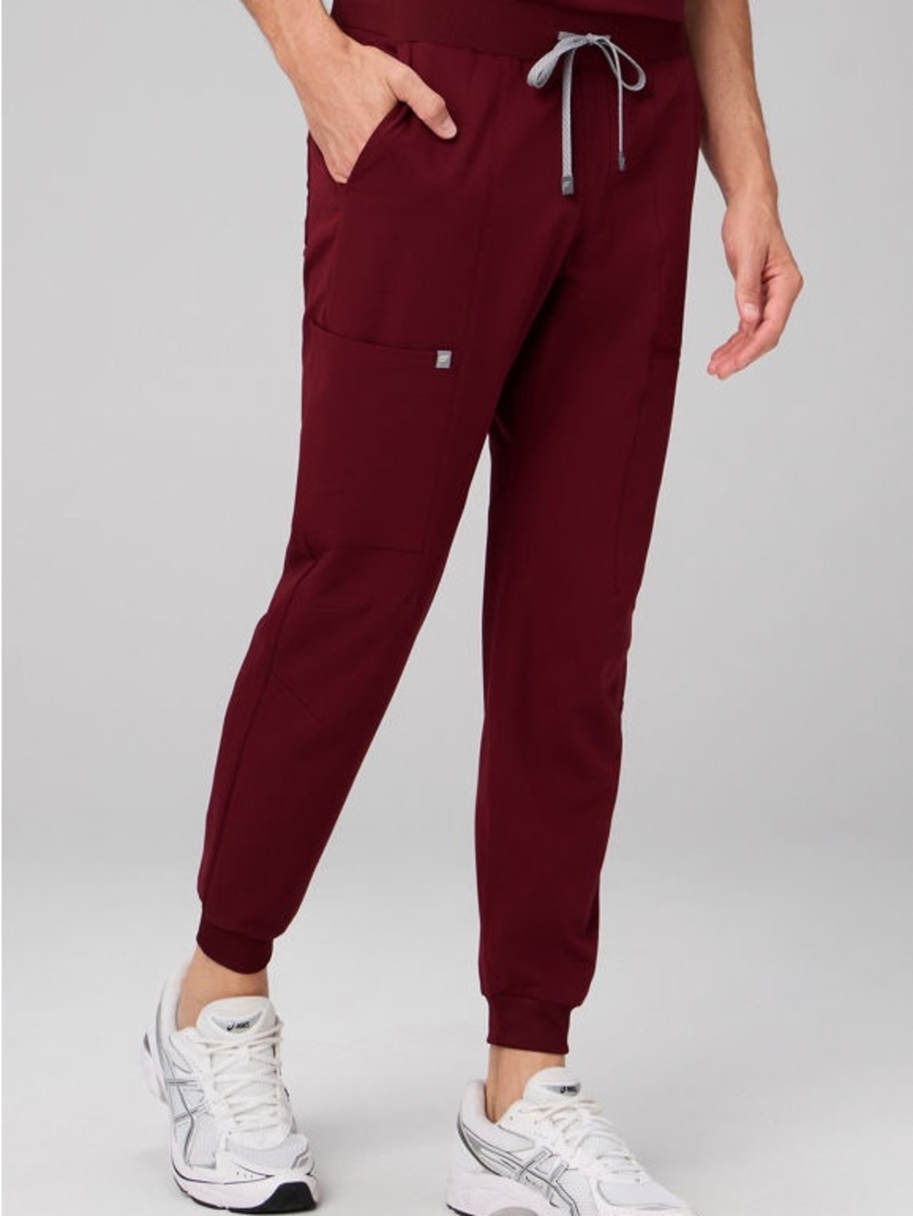 Fabletics Men's Wine All-shift Scrub Jogger Pants, size XL